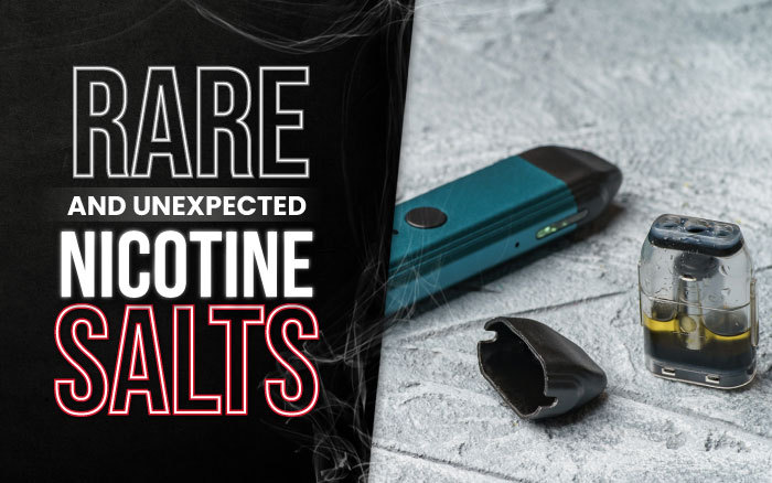 Rare and Unexpected Nicotine Salts