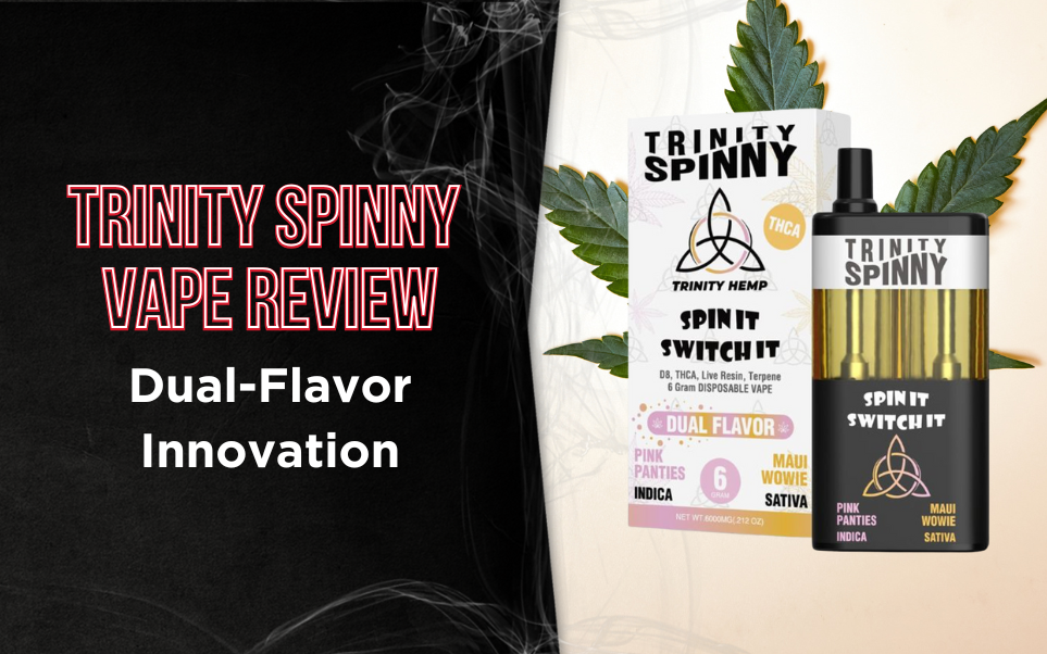 Trinity Spinny Vape Review: Dual-Flavor Innovation with Seamless Switching and Pure Taste