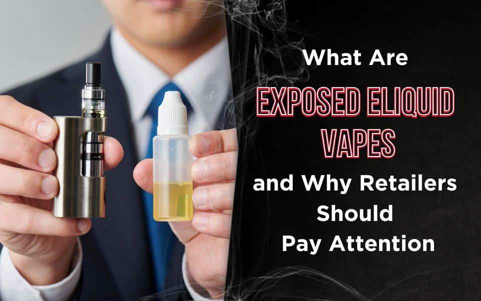 What Are Exposed Eliquid Vapes and Why Retailers Should Pay Attention